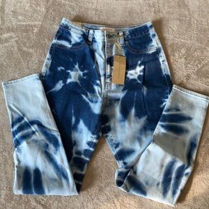 Aphrodite Tie Dye Jeans from Fashion Nova